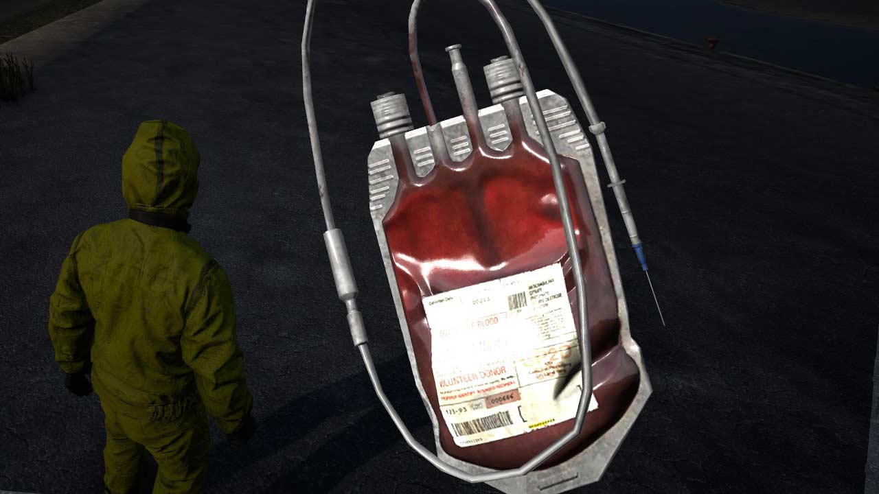Les groupes sanguins de DayZ Serveur DayZ